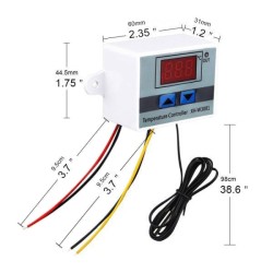 Digitálny termostat XH-W3001, -50 až +110 ° C, napájanie 12V