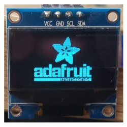 Displej OLED 0,96", 128x64 znakov, IIC/I2C, 4piny, modrý
