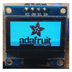Displej OLED 0,96", 128x64 znakov, IIC/I2C, 4piny, modrý