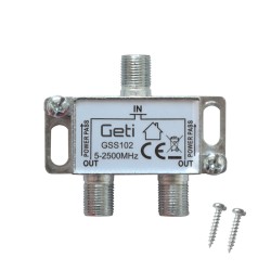 Anténny rozbočovač GETI GSS102 2 výstupy