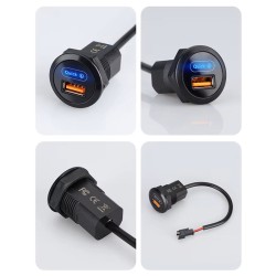 Nabíjačka USB STU 34717 do panelu