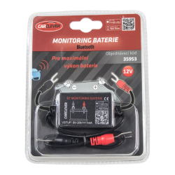 CARCLEVER 35953 Bluetooth monitorovanie batérie