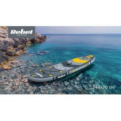 Paddleboard REBEL RBA-4511 Grey