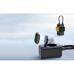 PowerBank JOYROOM JR-W13 5000mAh čierna s nabíjaním pre Apple Watch