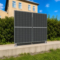 Plotová konštrukcia pre 2 solárne panely 910Wp