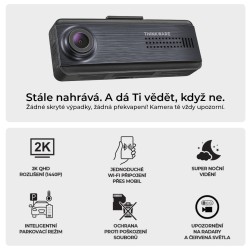 Kamera do auta THINKWARE Q200 2CH WiFi