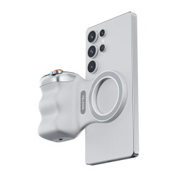 Držiak telefónu MagSafe TELESIN Fun Shot Grip2 White