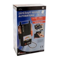 Tester autobatérie záťažový COMPASS 07173 analógový