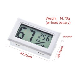 Teplomer a vlhkomer FY-11 biely