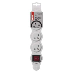 Zásuvka EMOS P1400N 4 zásuvky s vypínačom