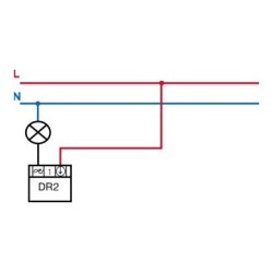 Dotykový regulátor osvetlenia ELEKTROBOCK DR2-S