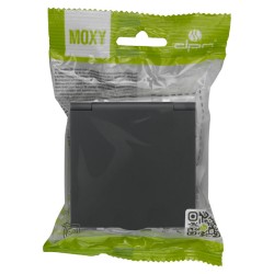 Zásuvka DPM MOXY MOX1013B čierna