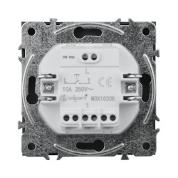 Zvonkový spínač DPM MOXY MOX1020B čierny