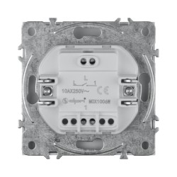 Vypínač DPM MOXY MOX1006W biely