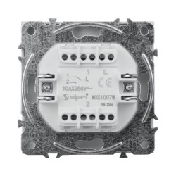Vypínač DPM MOXY MOX1007W biely