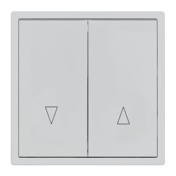 Spínač na rolety DPM MOXY MOX1030W biely