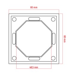 Rámček DPM MOXY MOX1001B čierny