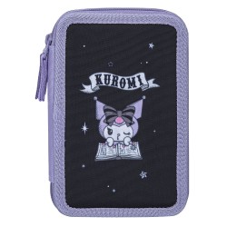 Trojposchodové puzdro na ceruzky BAAGL Kuromi Fortune Dream