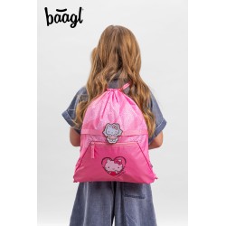 Vrecúško s vreckom BAAGL Hello Kitty Sweet Leopard