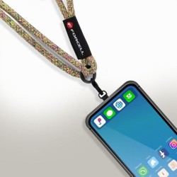Šnúrka na krk FORCELL F-Design S10X165 Zelená - nastaviteľná