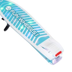 Elektrická kolobežka REBEL Fun Wheels Light Blue pre deti