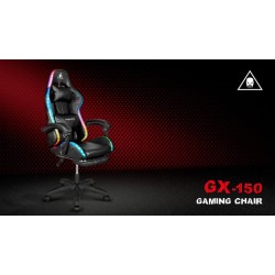 Herné kreslo KRUGER & MATZ GX-150 LED čierne