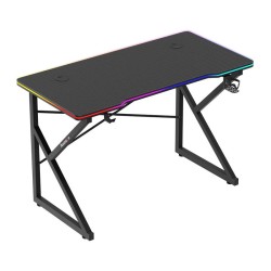 HUZARO Hero 1.7 RGB Black 120cm herný stôl