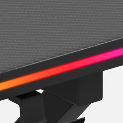HUZARO Hero 1.7 RGB Black 120cm herný stôl