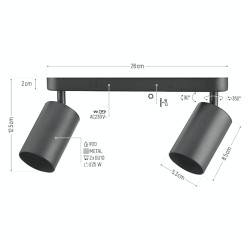 Stropné bodové svetlo DPM SPT001-2