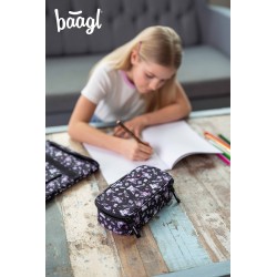 Puzdro na ceruzky Etue BAAGL Kuromi Black