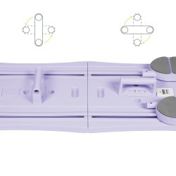 Pilates reformer REBEL RBA-3069-PU