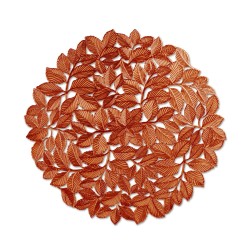 Prestieranie – bronzové – metalický efekt – okrúhle – PVC – 38 cm