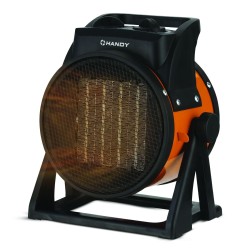 Dielenský ohrievač - PTC - 1000 / 2000 W - oranžová/čierna