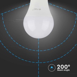 Žiarovka LED E27 10,5 W A60 biela teplá V-TAC VT-2112