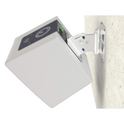 VESA75-100PRO-W INTUSONIC držiak reprosústav
