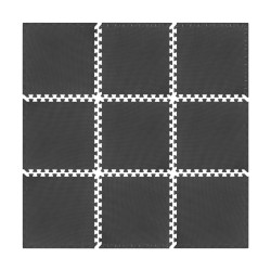 Podložka pod fitness zariadenia REBEL RBA-3153-9 60 x 60 cm, 9 ks