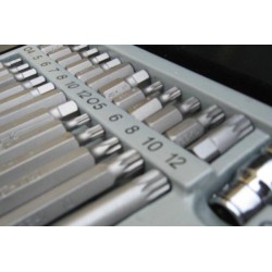 Súprava bitov Torx GEKO G10030 40ks