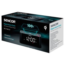 Hodiny s budíkom SENCOR SDC 7600 Qi
