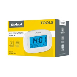 Hodiny s budíkom REBEL URZ3219-1