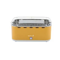 Barbecook BC-CHA-1016 Stolný gril na drevené uhlie Carlo, žltý, 44x33x21cm