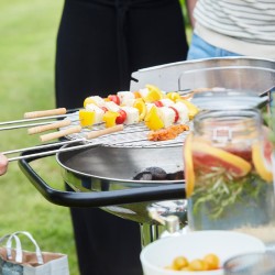 Barbecook BC-CHA-1005 Loewy 50 SST nerezový gril na drevené uhlie, 51,5x56x99cm