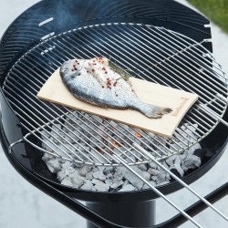 Barbecook BC-CHA-1008 Loewy 50 smaltovaný gril na drevené uhlie, čierny, priemer 47,5 cm
