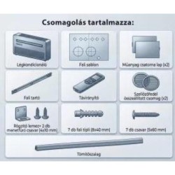 Monoblok klimatizácia, smart, inverter chladenie / ohrievanie, 3,5 / 2,9 kW, R290