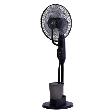 Ventilátor s parou, čierny, 75 W