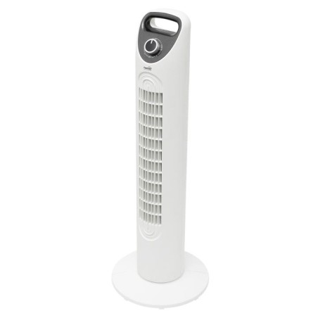 Stĺpový ventilátor, biela farba, 79 cm, 45 W