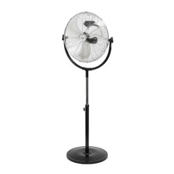 Stojanový kovový ventilátor, 45 cm, 100 W