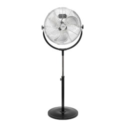 Stojanový kovový ventilátor, 45 cm, 100 W