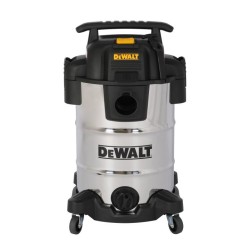 DeWalt 30 l, suchý/mokrý vysávač z nehrdzavejúcej ocele