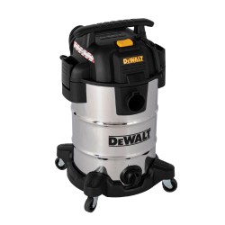 DeWalt 30 l, suchý/mokrý vysávač z nehrdzavejúcej ocele