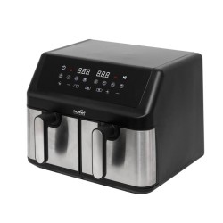 Tepluvzdušná fritéza s dvojitým košom, 2x4,5l, 2000 W, digitálna